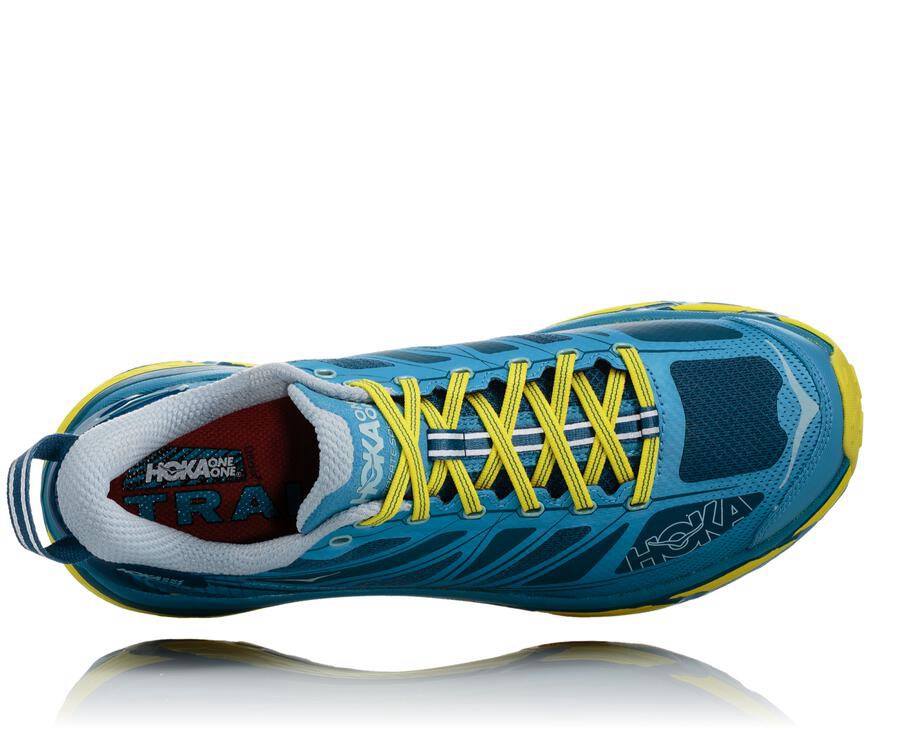 Hoka Australia One One Mafate Speed 2 - Mens Trail Shoes Blue - QKNHG-9621